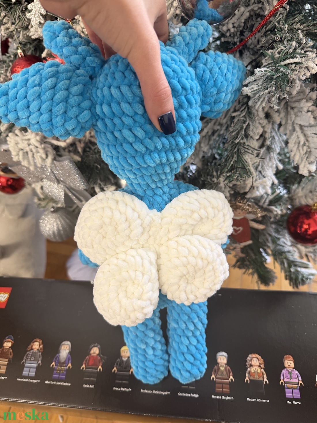 Cornish Pixie horgolt figura - játék & sport - plüssállat & játékfigura - plüss mesefigurák - Meska.hu