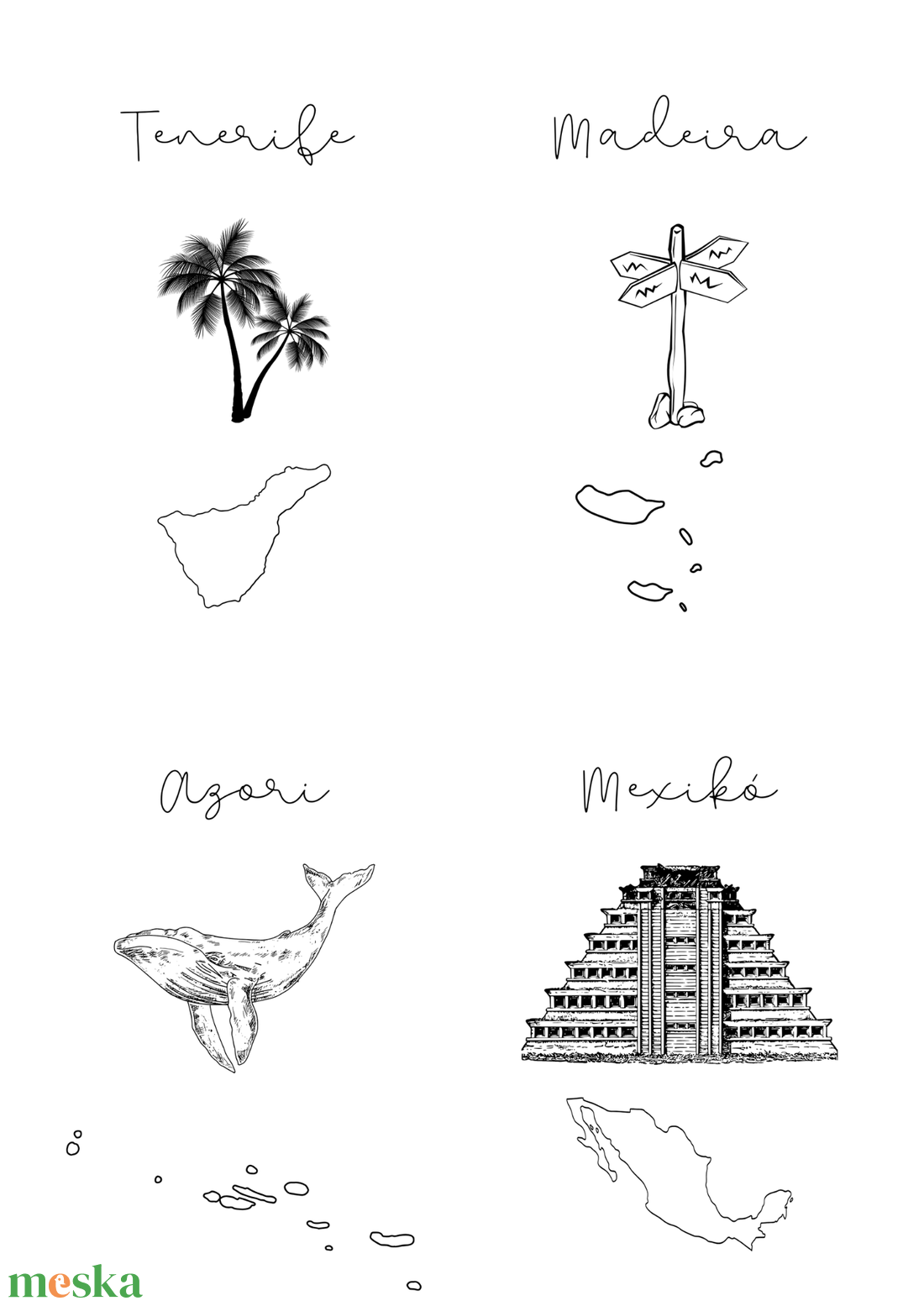 Személyre szabott, digitális ajándékkártya - művészet - grafika & illusztráció - digitális - Meska.hu