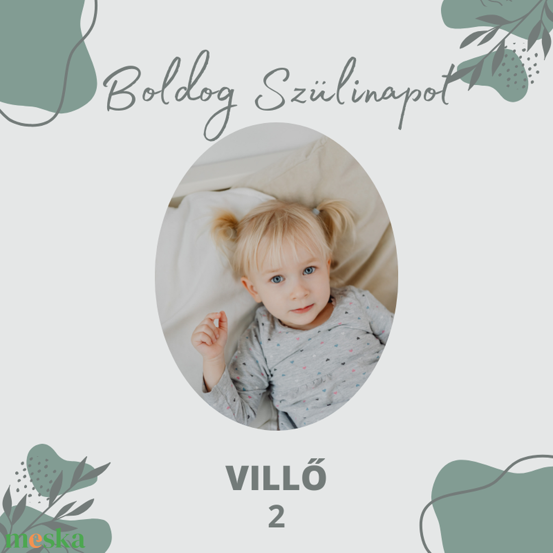 Személyre szabott, digitális ajándékkártya - művészet - grafika & illusztráció - digitális - Meska.hu