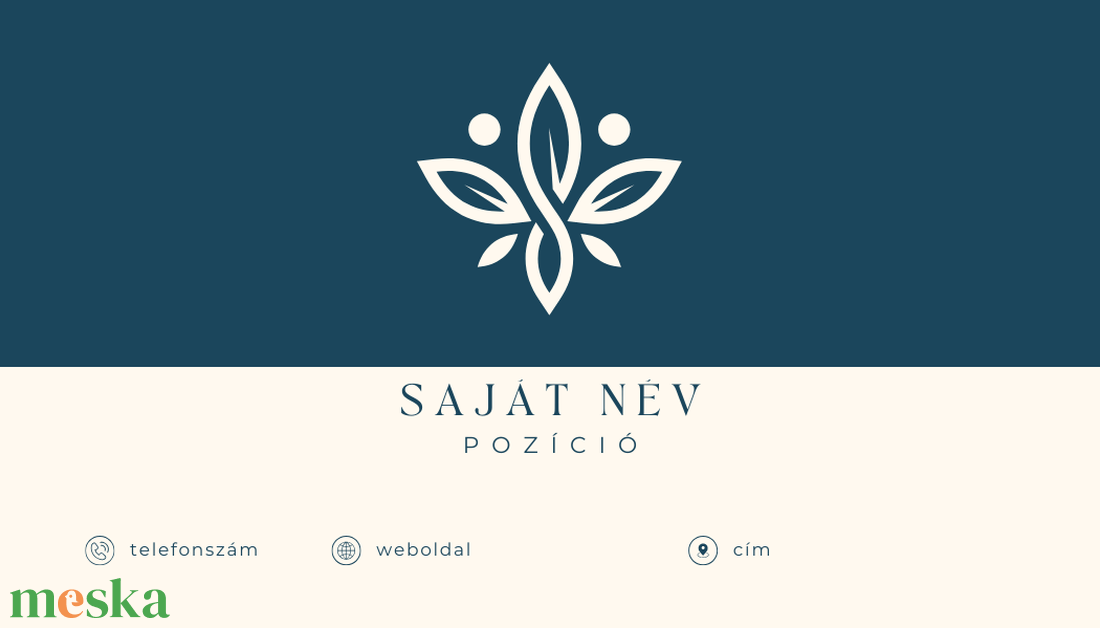 Személyre szabott, digitális névjegykártya - művészet - grafika & illusztráció - digitális - Meska.hu