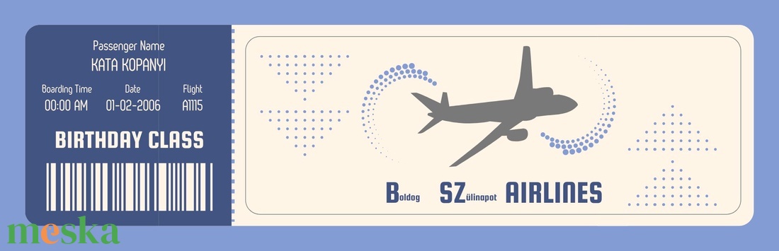 Személyre szabott, digitális ajándékkártya - művészet - grafika & illusztráció - digitális - Meska.hu