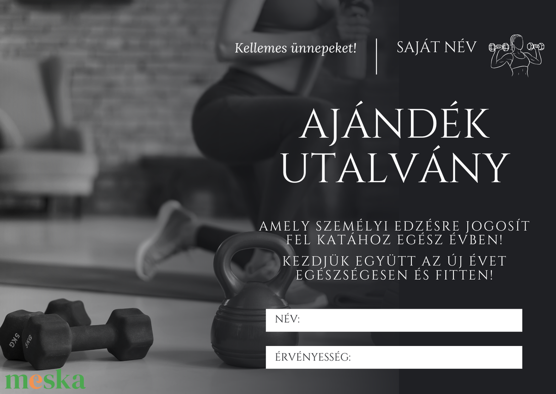 Személyre szabott, digitális ajándékkártya - művészet - grafika & illusztráció - digitális - Meska.hu