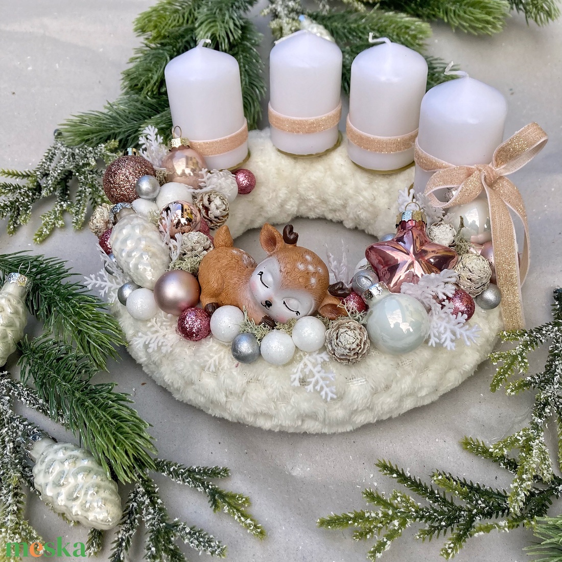 Adventi koszorú - karácsony - adventi díszek - adventi koszorú - Meska.hu Adventi koszorú - karácsony - adventi díszek - adventi koszorú - Meska.hu