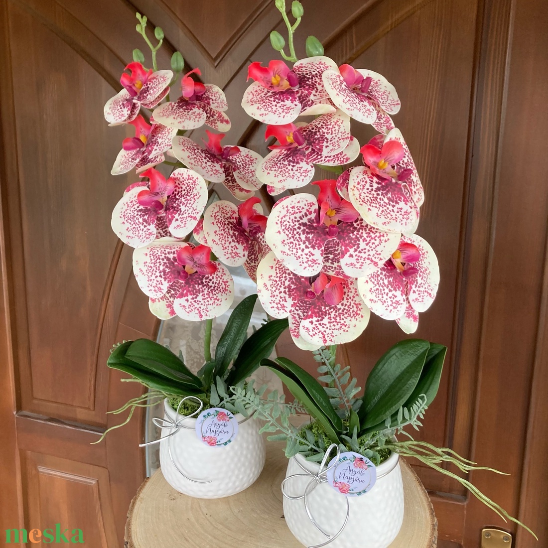 Anyák napi orchidea asztaldísz - otthon & életmód - dekoráció - asztal és polc dekoráció - asztaldísz - Meska.hu Anyák napi orchidea asztaldísz - otthon & életmód - dekoráció - asztal és polc dekoráció - asztaldísz - Meska.hu