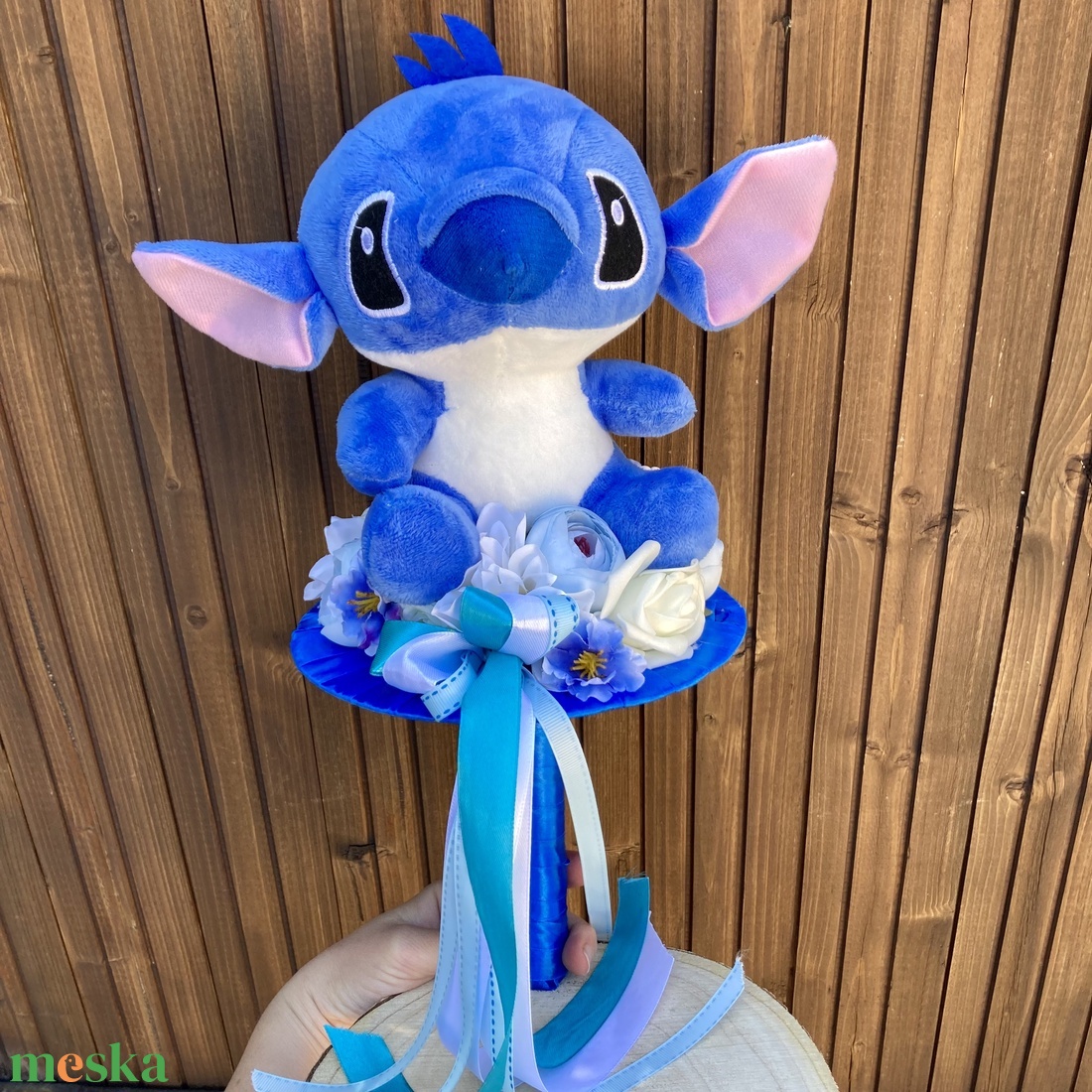 Ovis ballagási csokor  Stitch - otthon & életmód - dekoráció - Meska.hu