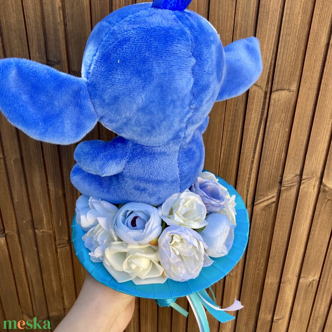 Ovis ballagási csokor  Stitch - otthon & életmód - dekoráció - virágdísz és tartó - csokor & virágdísz - Meska.hu