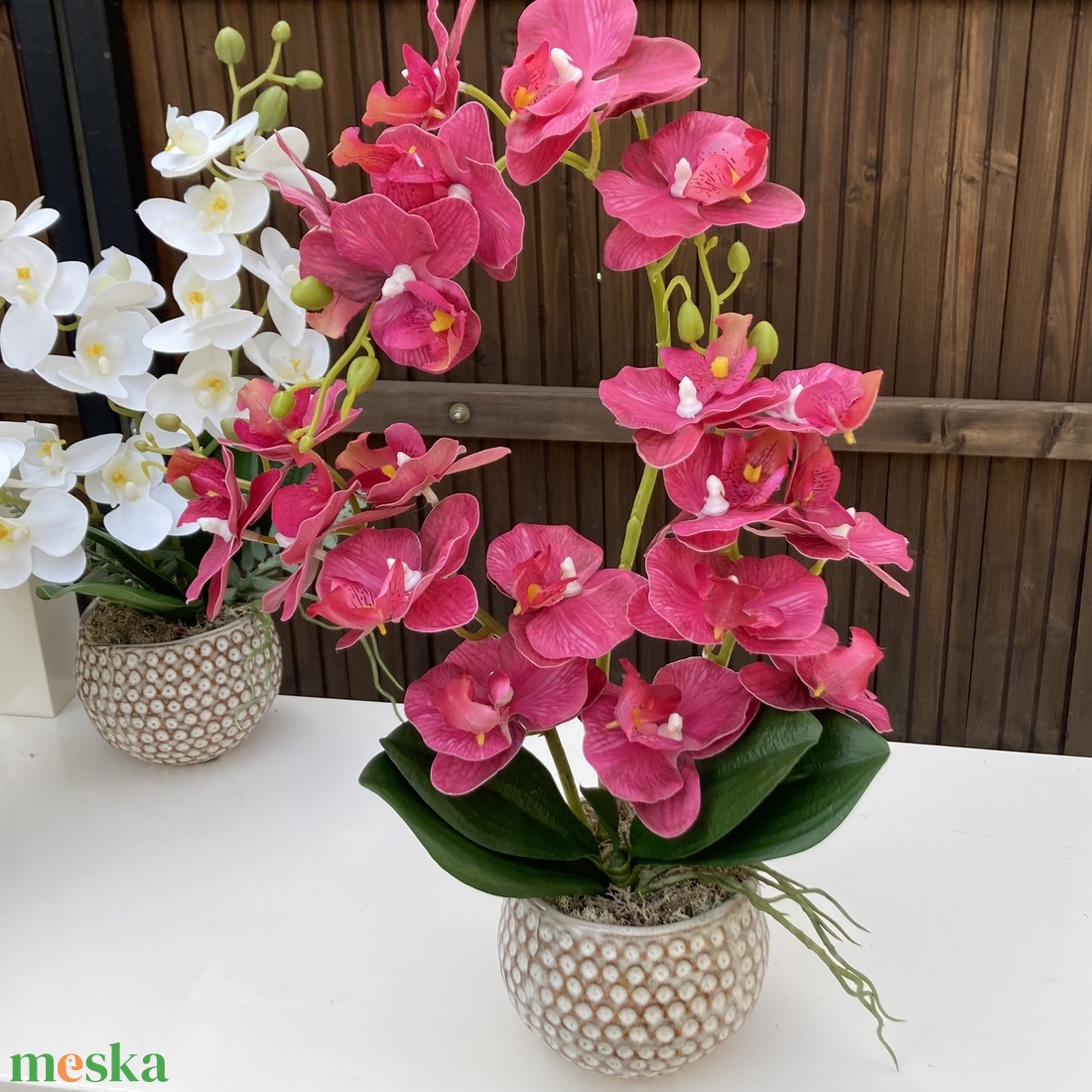 Orchidea asztaldísz - otthon & életmód - dekoráció - asztal és polc dekoráció - asztaldísz - Meska.hu Orchidea asztaldísz - otthon & életmód - dekoráció - asztal és polc dekoráció - asztaldísz - Meska.hu