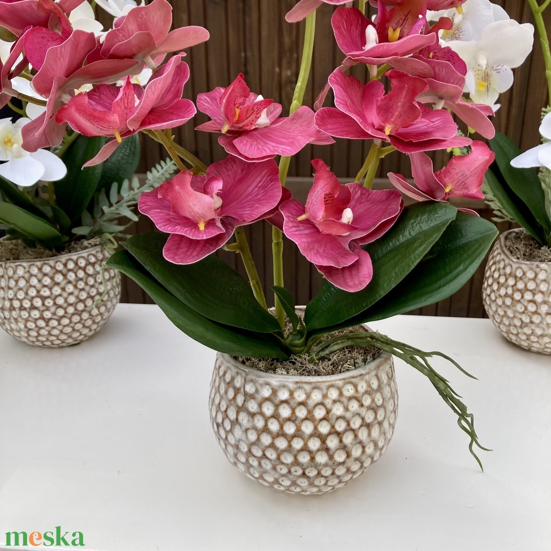 Orchidea asztaldísz - otthon & életmód - dekoráció - asztal és polc dekoráció - asztaldísz - Meska.hu Orchidea asztaldísz - otthon & életmód - dekoráció - asztal és polc dekoráció - asztaldísz - Meska.hu