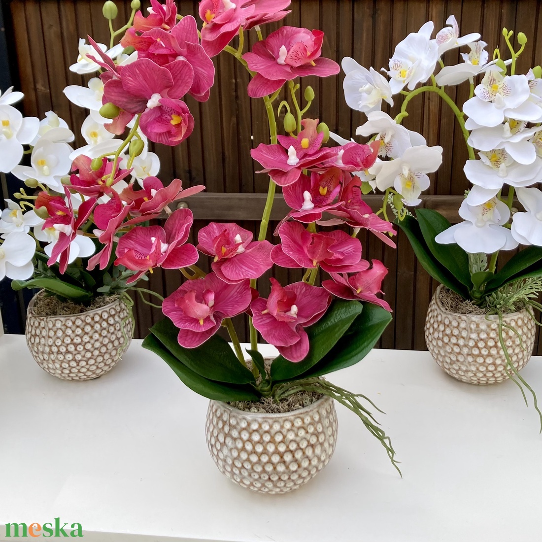 Orchidea asztaldísz - otthon & életmód - dekoráció - asztal és polc dekoráció - asztaldísz - Meska.hu Orchidea asztaldísz - otthon & életmód - dekoráció - asztal és polc dekoráció - asztaldísz - Meska.hu