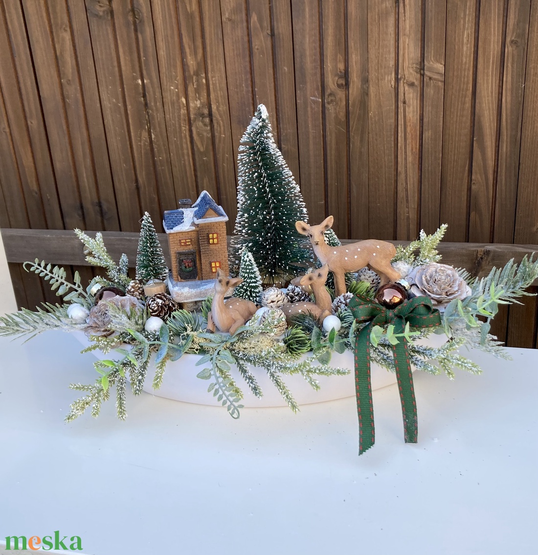 Téli adventi asztaldísz - karácsony - adventi díszek - adventi asztaldísz - Meska.hu Téli adventi asztaldísz - karácsony - adventi díszek - adventi asztaldísz - Meska.hu