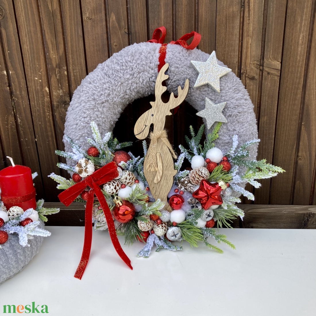 Adventi ajtódísz  - karácsony - adventi díszek - adventi ajtódísz - Meska.hu Adventi ajtódísz  - karácsony - adventi díszek - adventi ajtódísz - Meska.hu