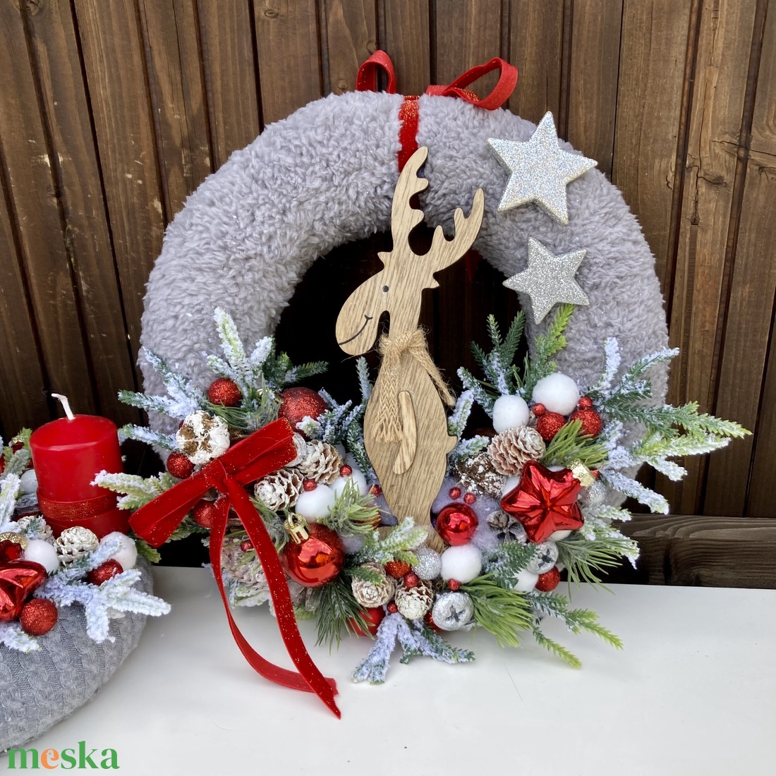 Adventi ajtódísz  - karácsony - adventi díszek - adventi ajtódísz - Meska.hu Adventi ajtódísz  - karácsony - adventi díszek - adventi ajtódísz - Meska.hu