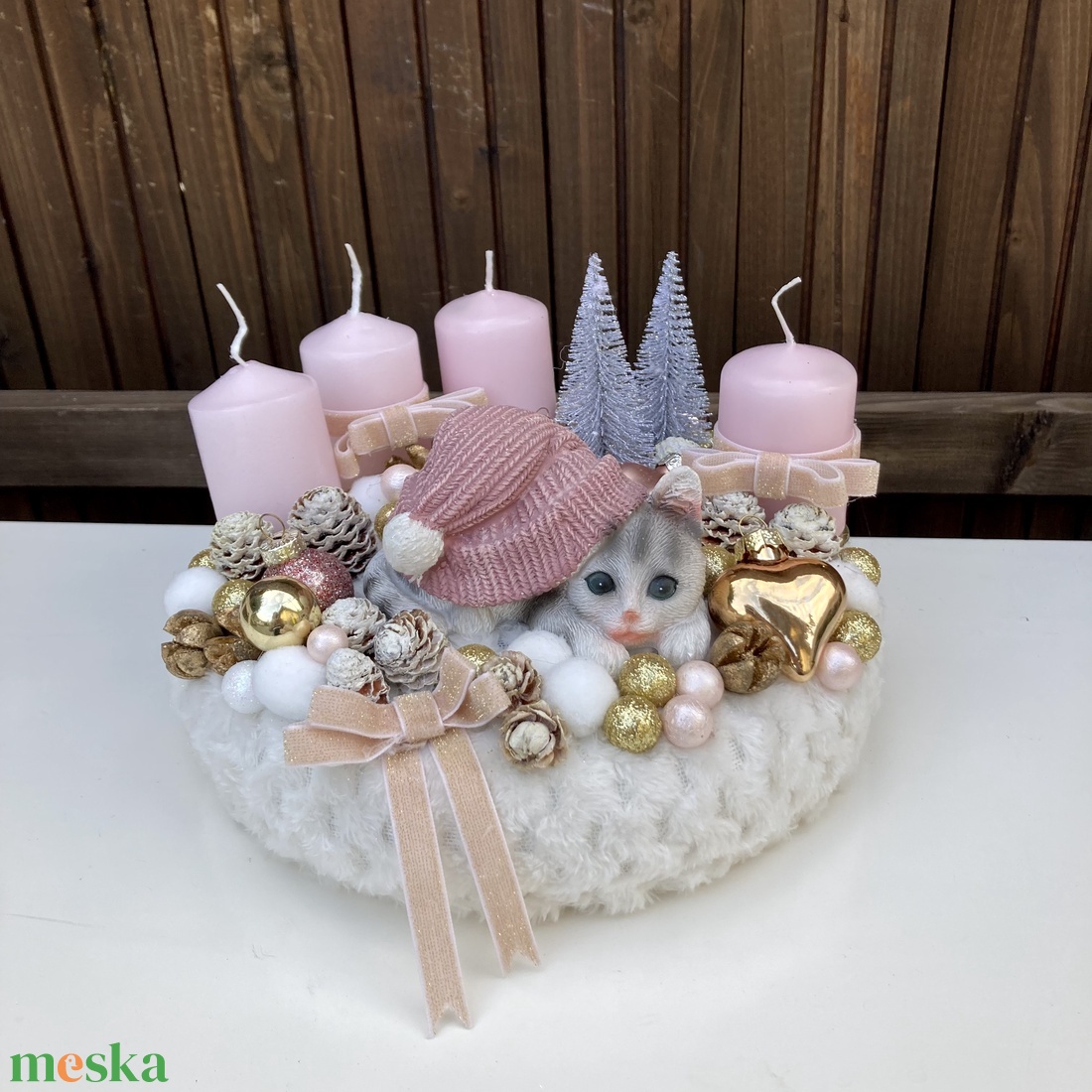 Adventi koszorú  - karácsony - adventi díszek - adventi koszorú - Meska.hu Adventi koszorú  - karácsony - adventi díszek - adventi koszorú - Meska.hu