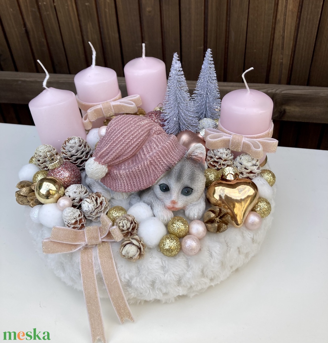 Adventi koszorú  - karácsony - adventi díszek - adventi koszorú - Meska.hu Adventi koszorú  - karácsony - adventi díszek - adventi koszorú - Meska.hu