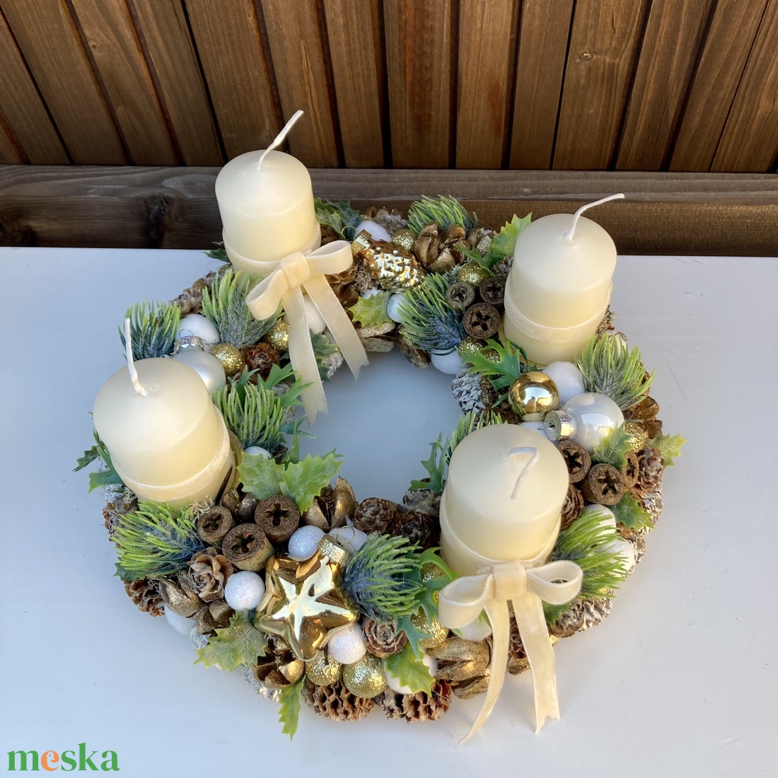 Adventi koszorú - karácsony - adventi díszek - adventi koszorú - Meska.hu Adventi koszorú - karácsony - adventi díszek - adventi koszorú - Meska.hu