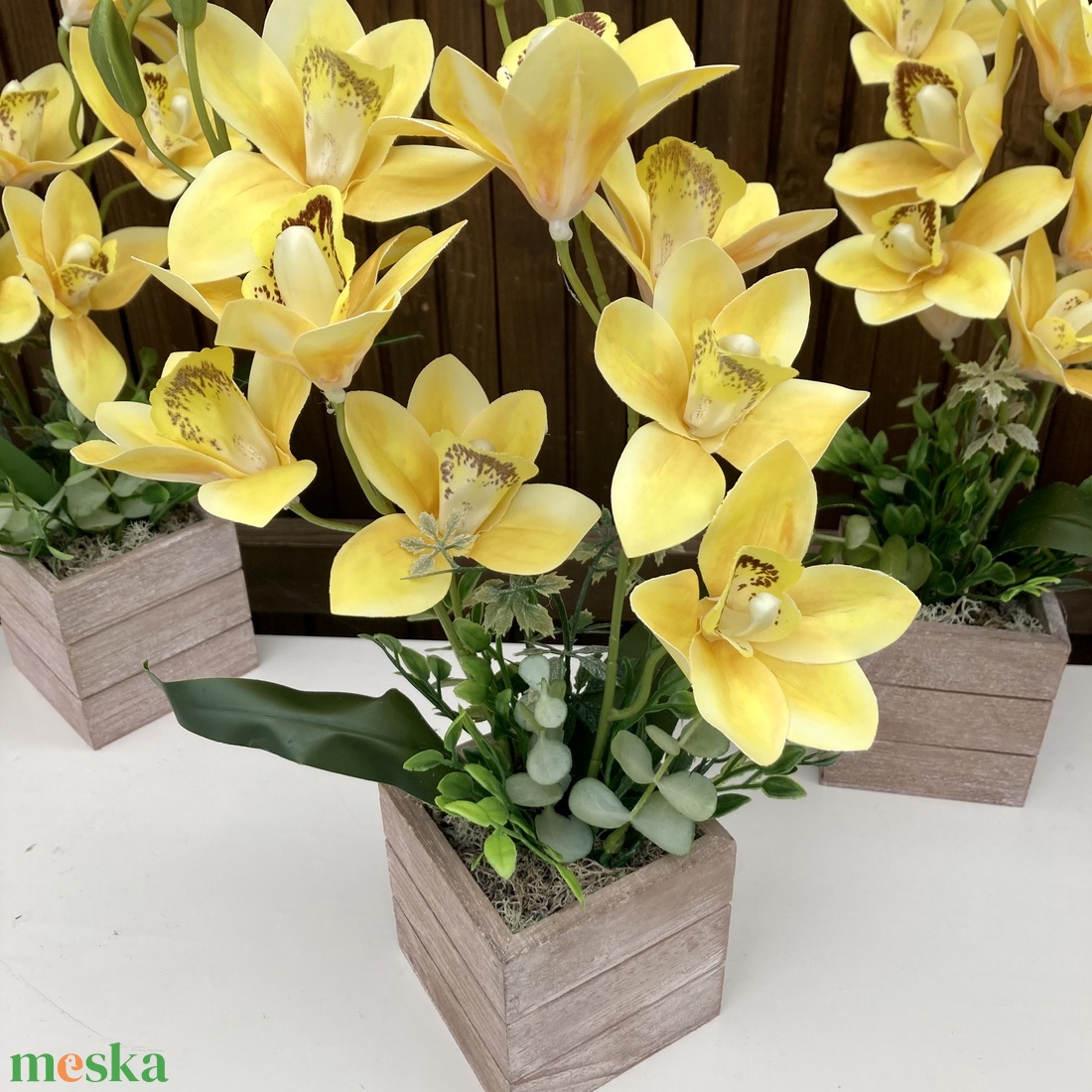 Orchidea asztaldísz különlegess�g - otthon & életmód - dekoráció - Meska.hu