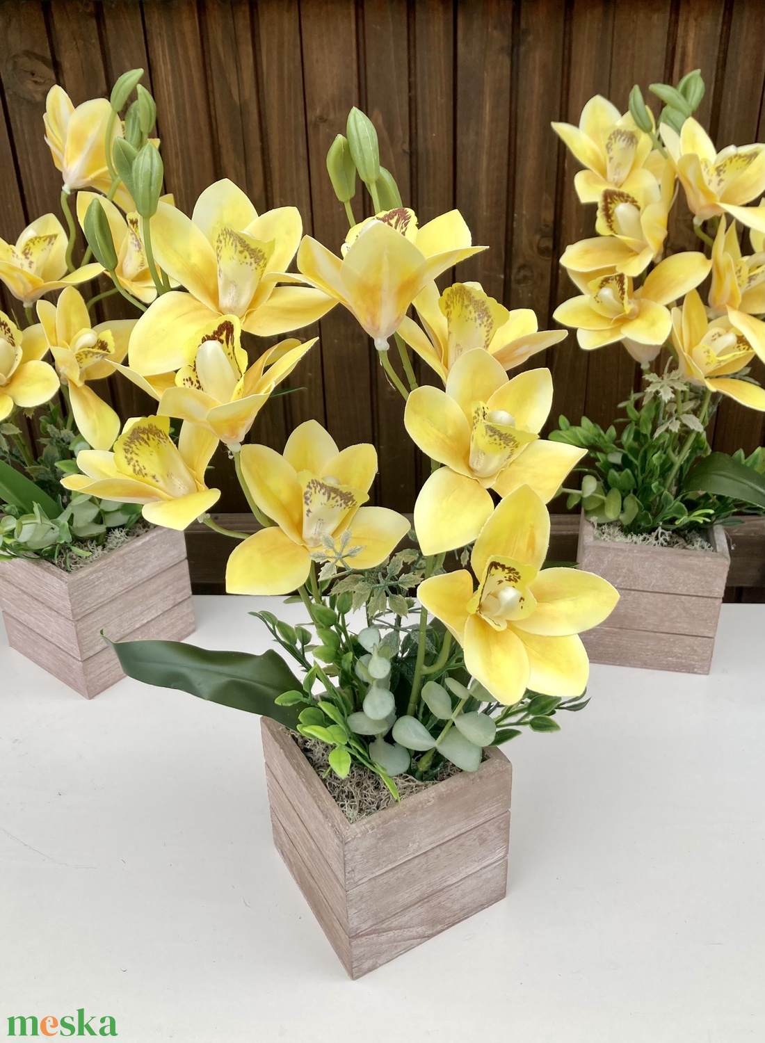 Orchidea asztaldísz különlegess�g - otthon & életmód - dekoráció - Meska.hu