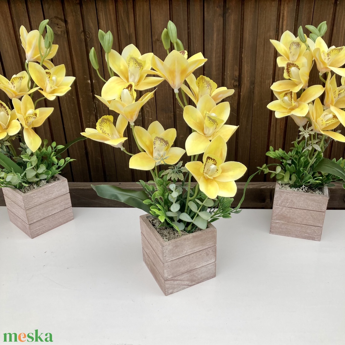 Orchidea asztaldísz különlegess�g - otthon & életmód - dekoráció - Meska.hu