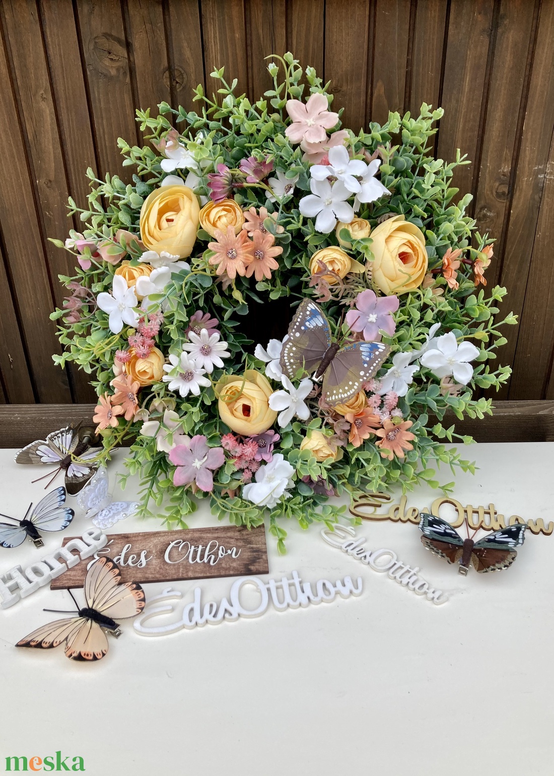 Ajtódísz 35 cm - otthon & életmód - dekoráció - ajtó- és ablak dekoráció - ajtódísz & kopogtató - Meska.hu