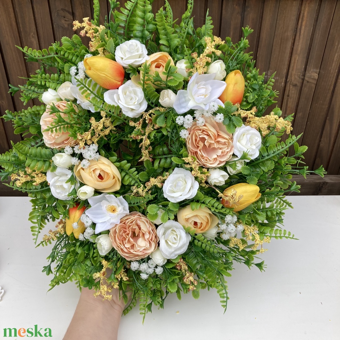 Ajtódísz 35 cm - otthon & életmód - dekoráció - ajtó- és ablak dekoráció - ajtódísz & kopogtató - Meska.hu