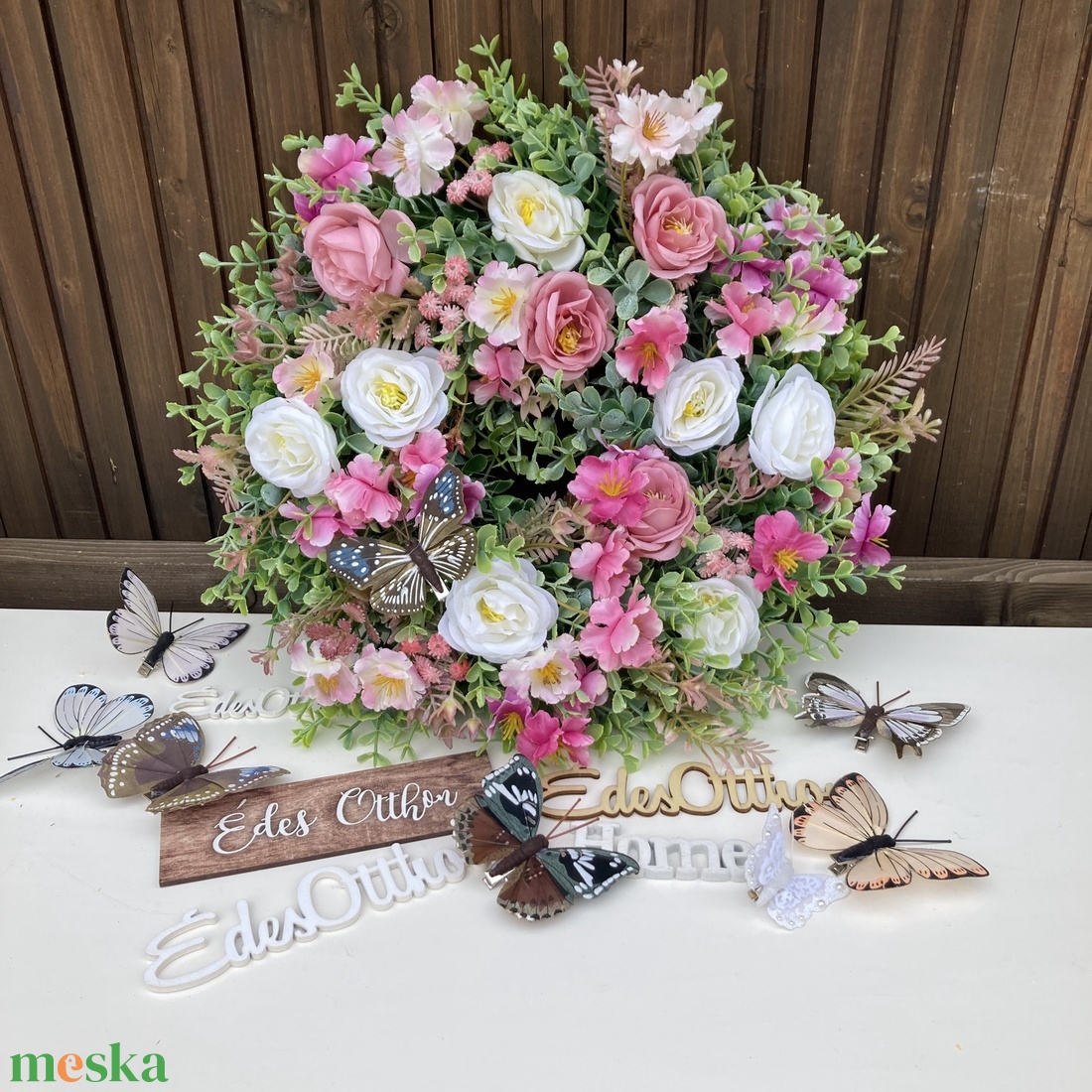 Ajtódísz 35 cm - otthon & életmód - dekoráció - ajtó- és ablak dekoráció - ajtódísz & kopogtató - Meska.hu