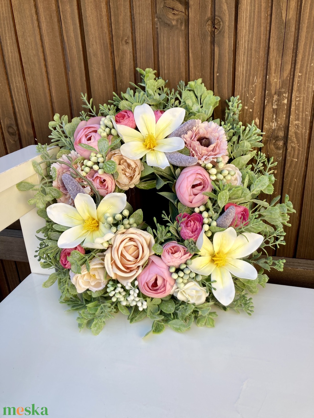 Tavaszi ajtódísz  - otthon & életmód - dekoráció - ajtó- és ablak dekoráció - ajtódísz & kopogtató - Meska.hu