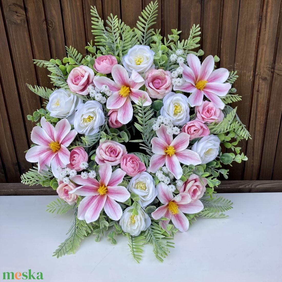 Magnólia ajtódísz  - otthon & életmód - dekoráció - ajtó- és ablak dekoráció - ajtódísz & kopogtató - Meska.hu