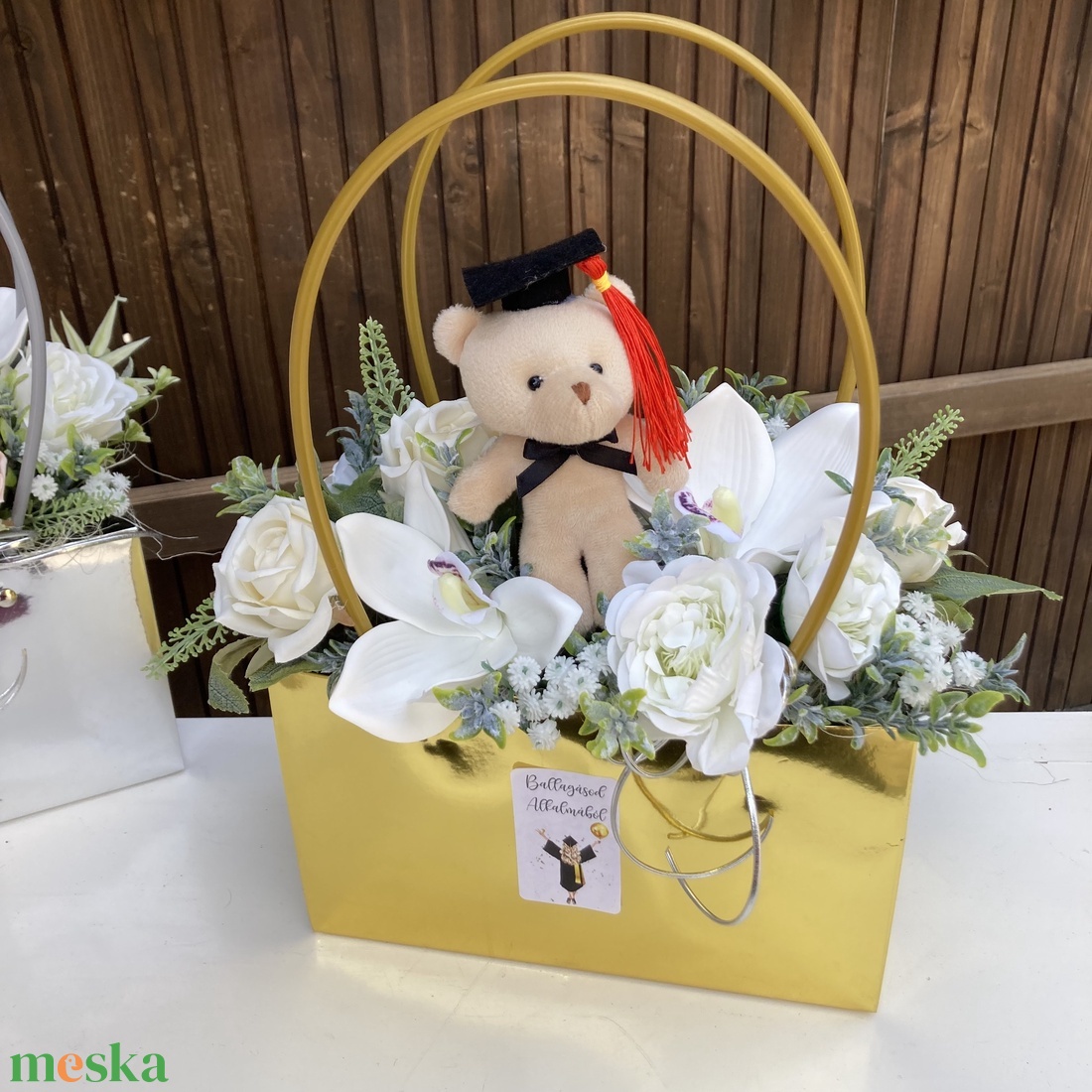 Ballagási virágt�ska - otthon & életmód - virágdekoráció - virágok - virágcsokor - Meska.hu