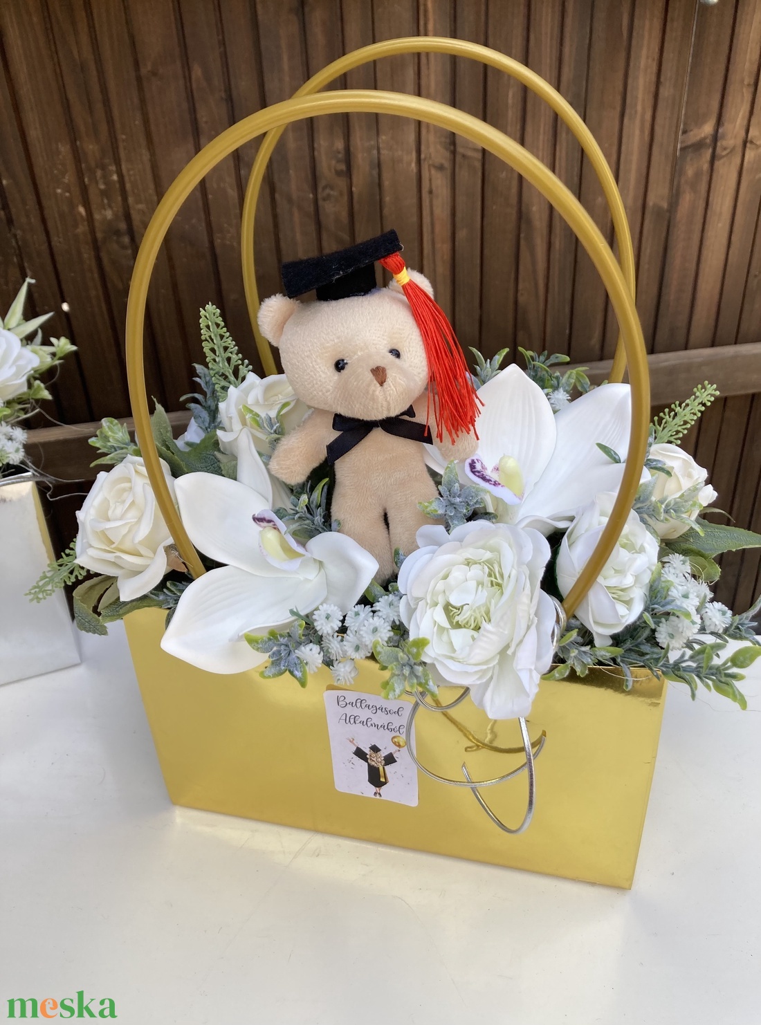 Ballagási virágt�ska - otthon & életmód - virágdekoráció - virágok - virágcsokor - Meska.hu