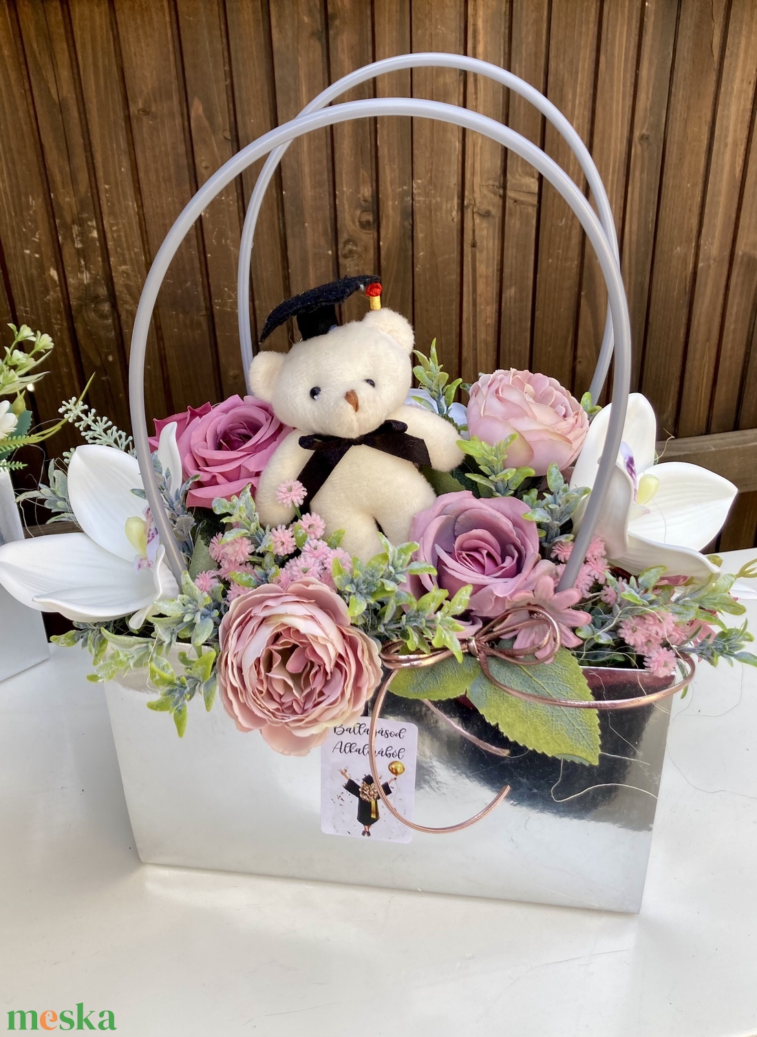 Ballagási virágt�ska - otthon & életmód - virágdekoráció - virágok - virágcsokor - Meska.hu