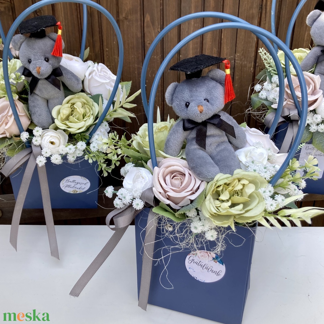 Ballagási virágt�ska - otthon & életmód - virágdekoráció - virágok - virágcsokor - Meska.hu