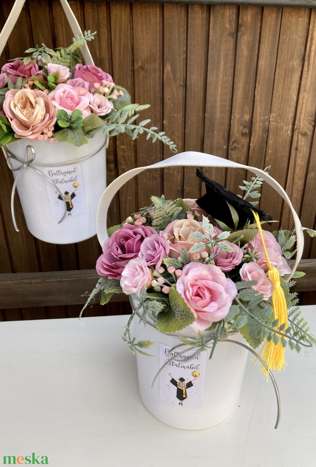Ballagási virágt�ska - otthon & életmód - virágdekoráció - virágok - virágcsokor - Meska.hu