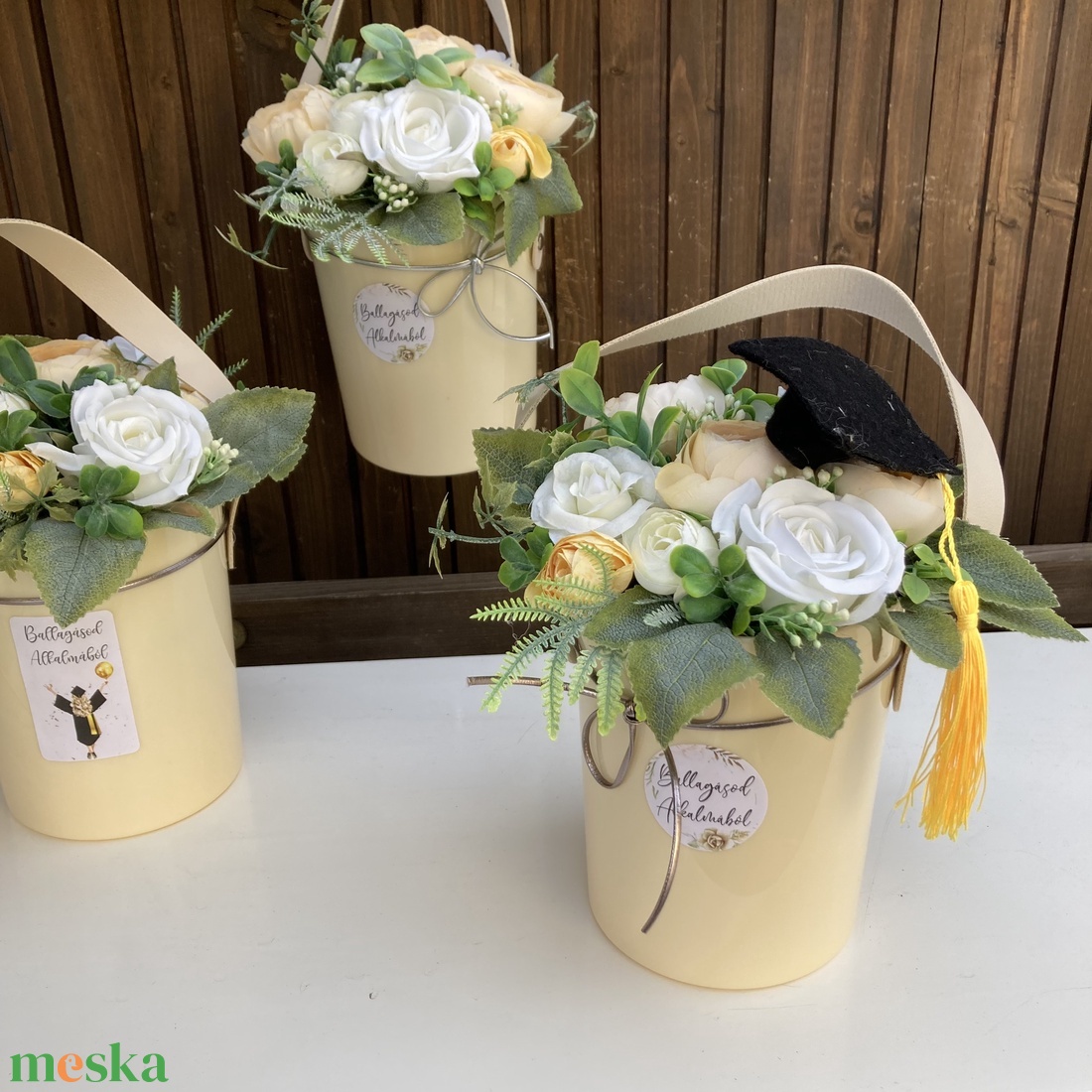 Ballagási virágt�ska - otthon & életmód - virágdekoráció - virágok - virágcsokor - Meska.hu