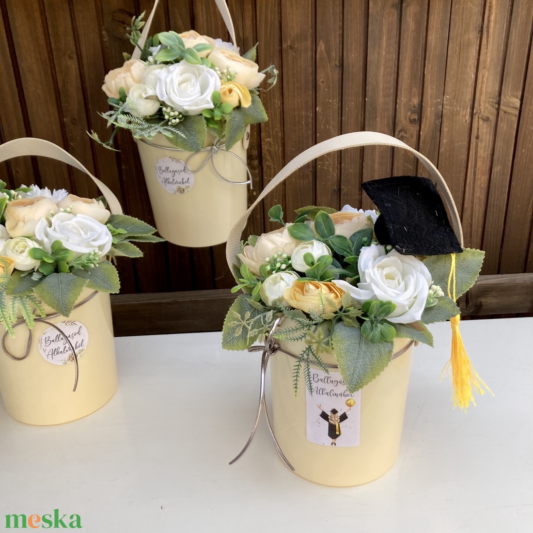 Ballagási virágt�ska - otthon & életmód - virágdekoráció - virágok - virágcsokor - Meska.hu