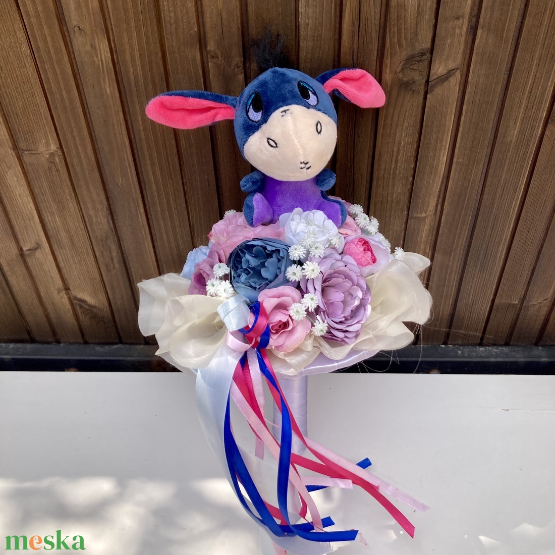 Disney ovis ballagási csokor - otthon & életmód - virágdekoráció - virágok - virágcsokor - Meska.hu