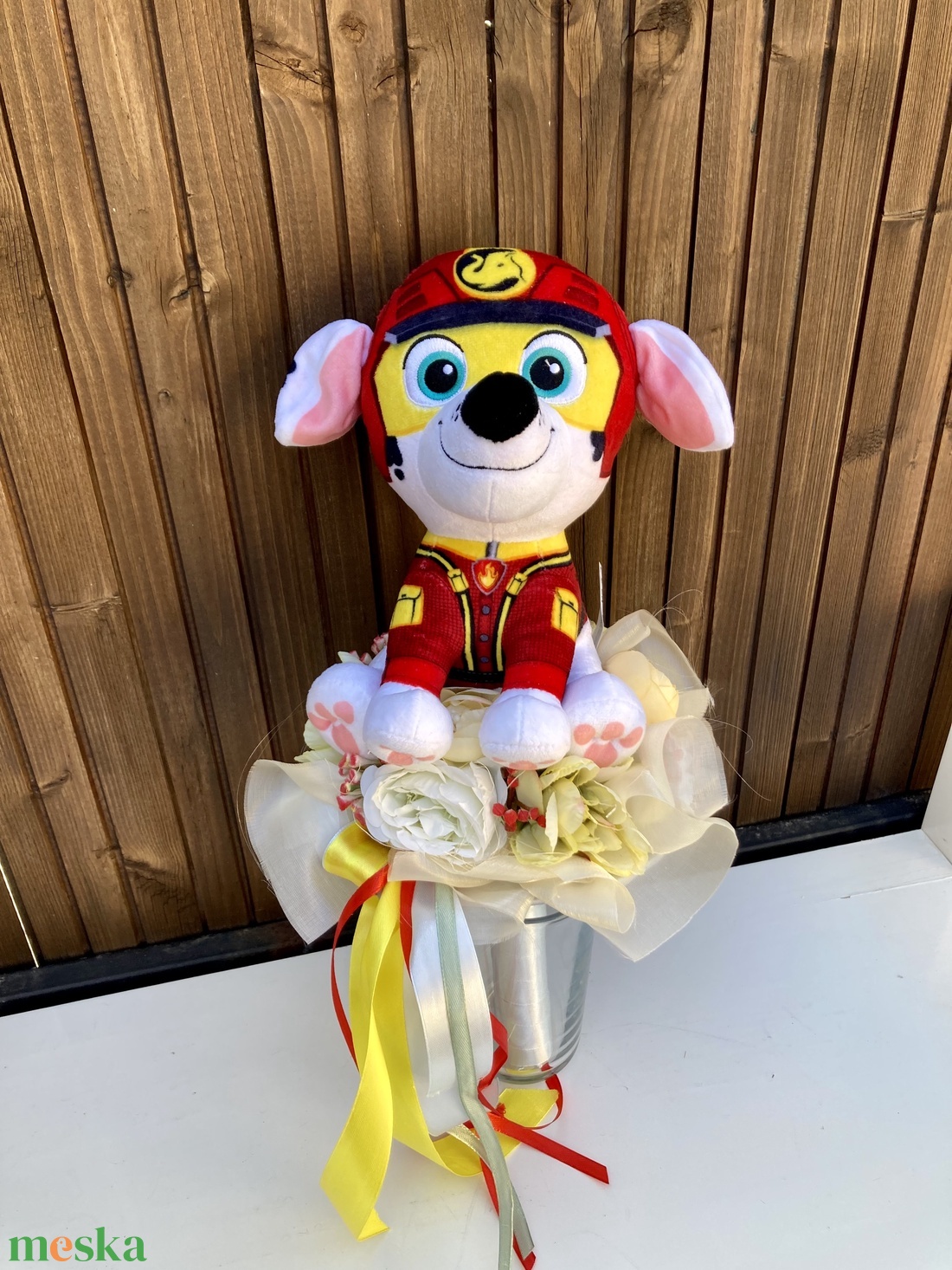 Marshall ovis ballagási csokor - otthon & életmód - virágdekoráció - virágok - virágcsokor - Meska.hu