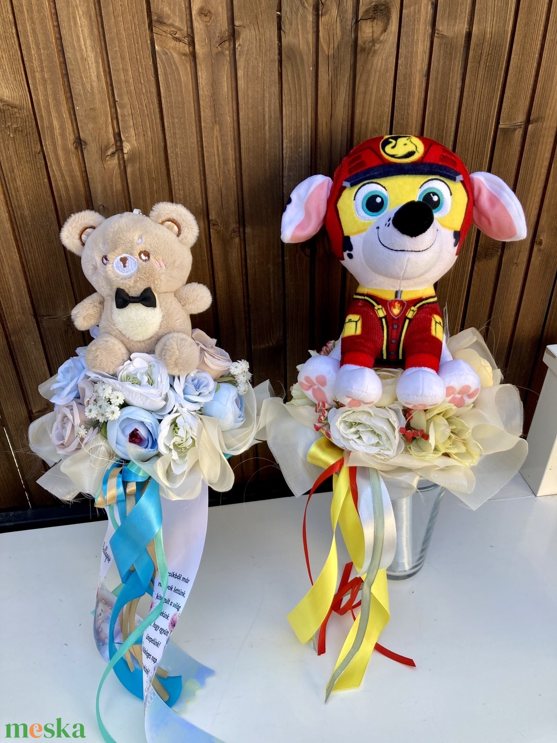 Marshall ovis ballagási csokor - otthon & életmód - virágdekoráció - virágok - virágcsokor - Meska.hu