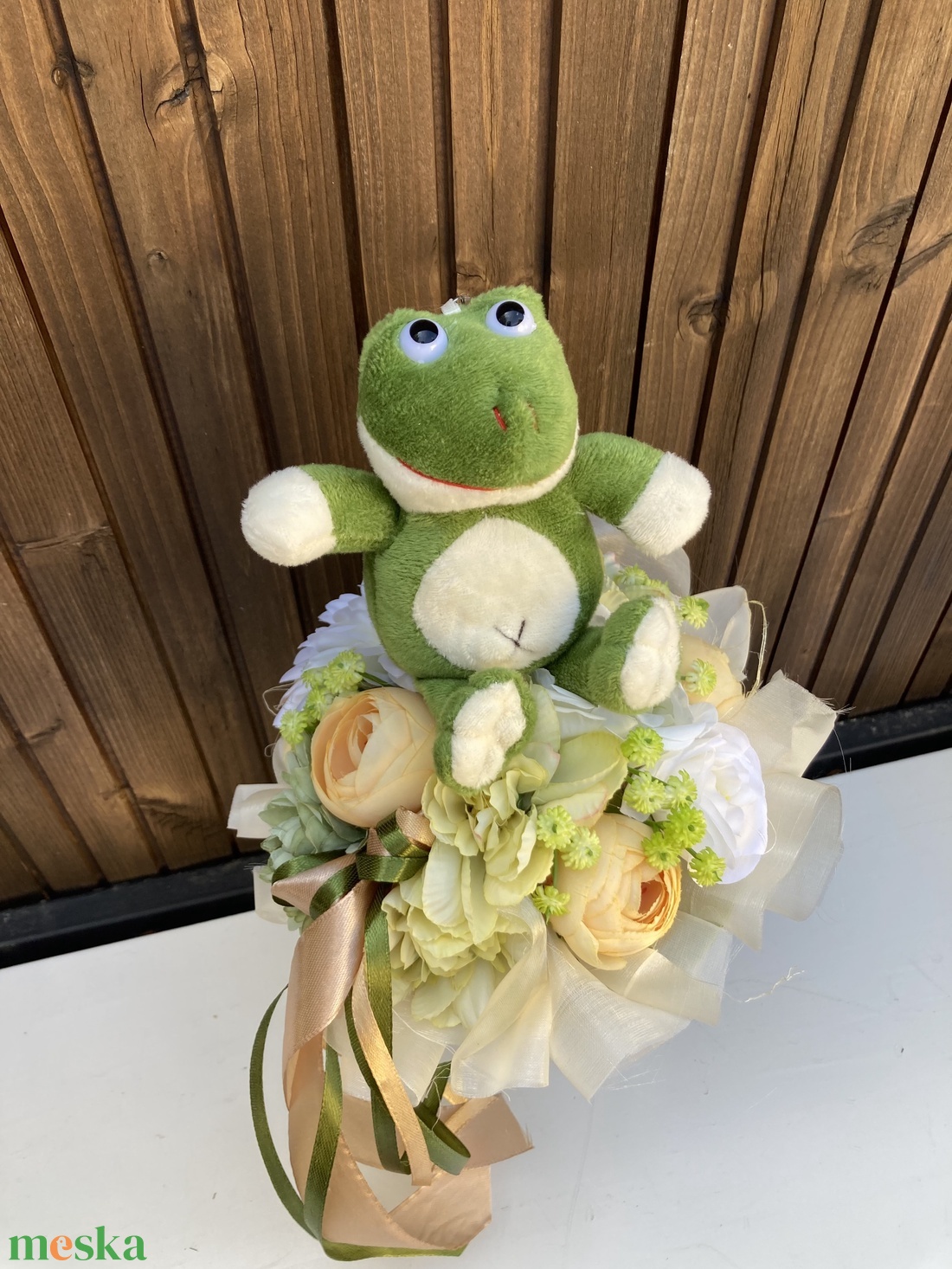 Békás ovis ballagási csokor - otthon & életmód - virágdekoráció - virágok - virágcsokor - Meska.hu