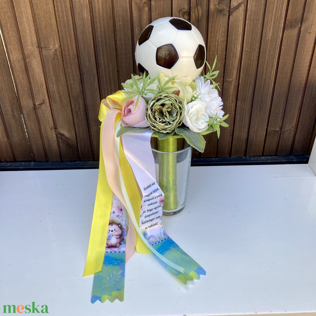 Focis ballagási csokor - otthon & életmód - virágdekoráció - virágok - virágcsokor - Meska.hu