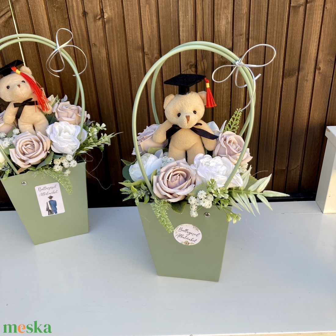 Ballagási virágt�ska - otthon & életmód - virágdekoráció - virágok - virágcsokor - Meska.hu