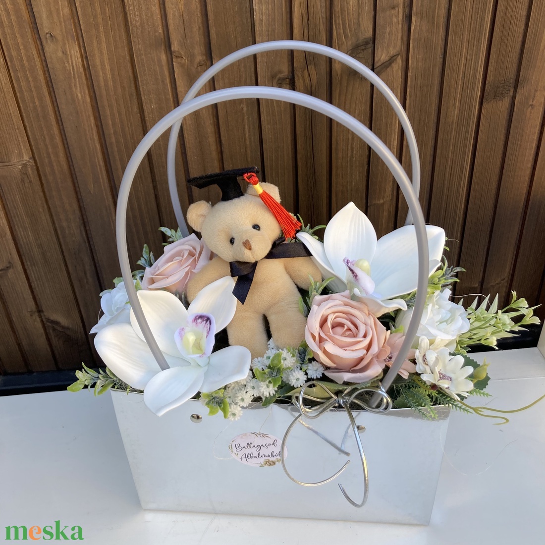 Ballag�si virágtáska - otthon & életmód - virágdekoráció - virágok - virágcsokor - Meska.hu