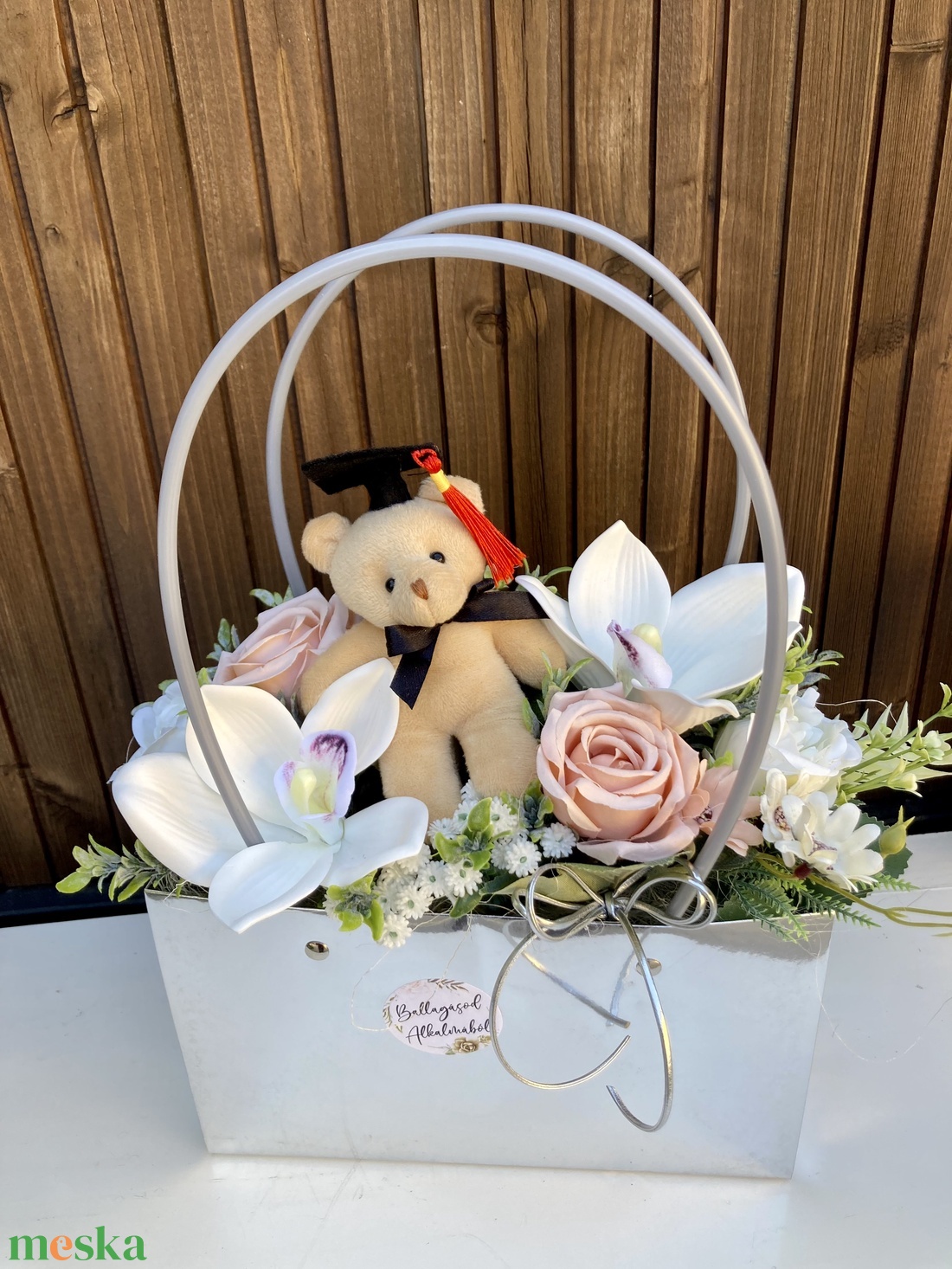 Ballag�si virágtáska - otthon & életmód - virágdekoráció - virágok - virágcsokor - Meska.hu