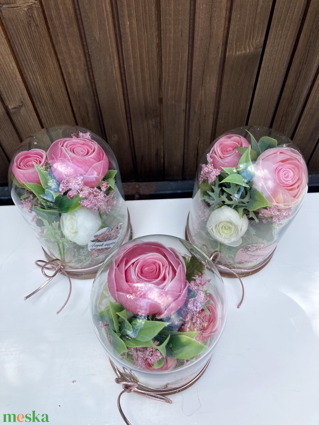 Any�k napi üvegbúra - otthon & életmód - virágdekoráció - virágok - virágcsokor - Meska.hu