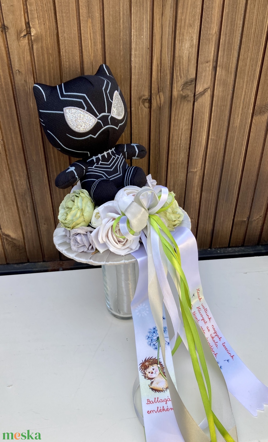 Pókember ovis ballag�si csokor - otthon & életmód - virágdekoráció - virágok - virágcsokor - Meska.hu