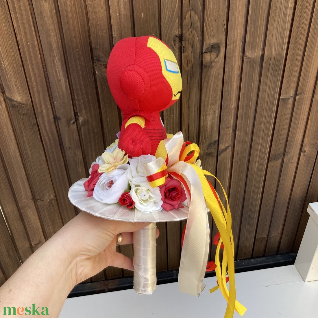 Vasember ovis ballagási csokor - otthon & életmód - virágdekoráció - virágok - virágcsokor - Meska.hu