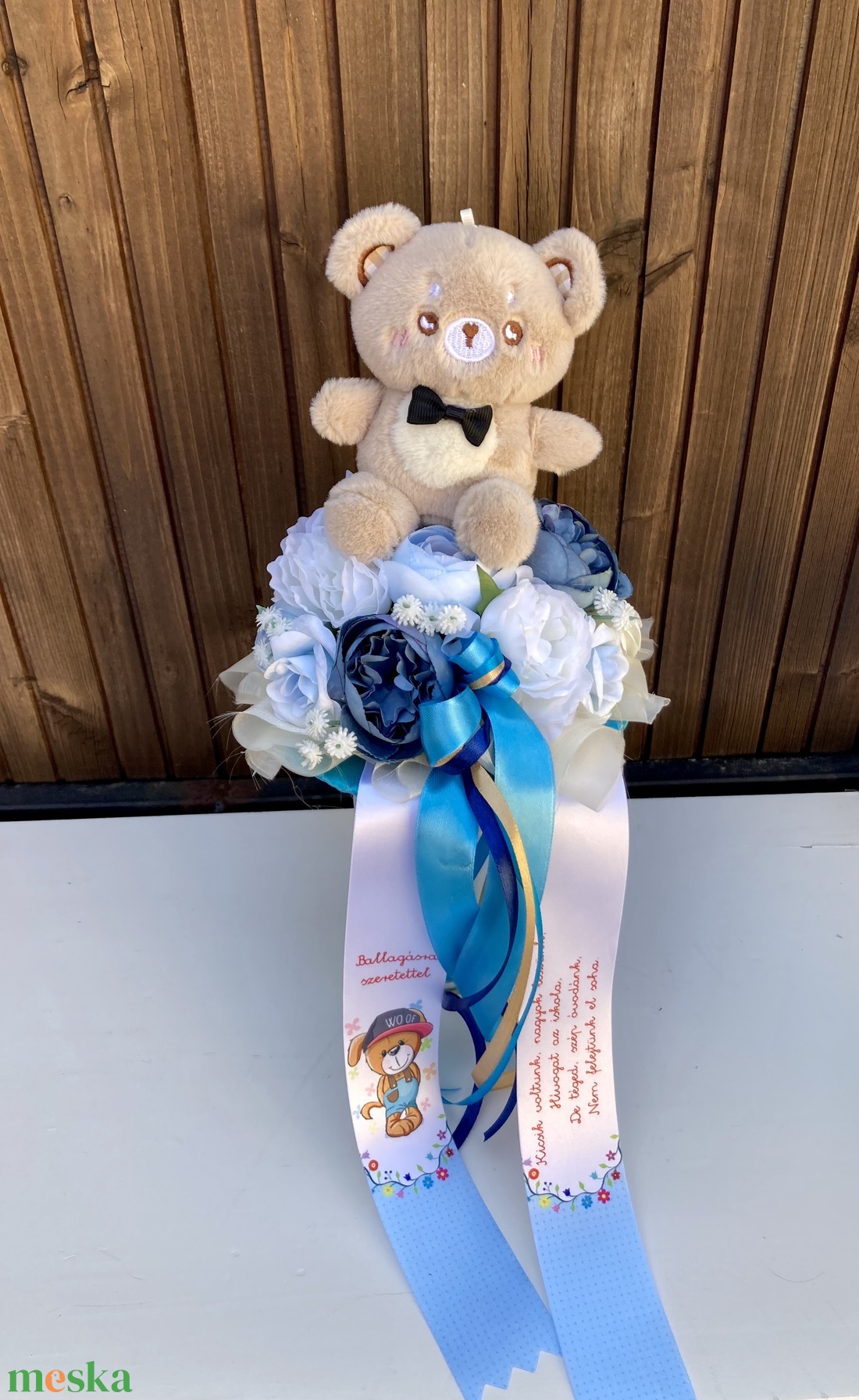 Macis ballagási csokor - otthon & életmód - virágdekoráció - virágok - virágcsokor - Meska.hu