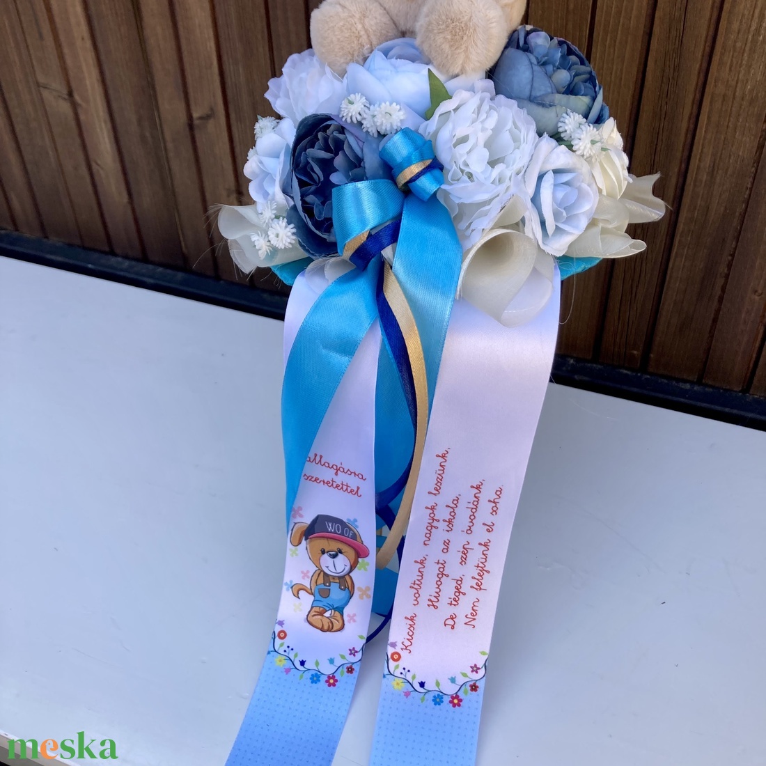 Macis ballagási csokor - otthon & életmód - virágdekoráció - virágok - virágcsokor - Meska.hu