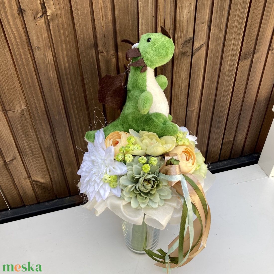 Sárkányos ovis ballag�si csokor - otthon & életmód - virágdekoráció - virágok - virágcsokor - Meska.hu