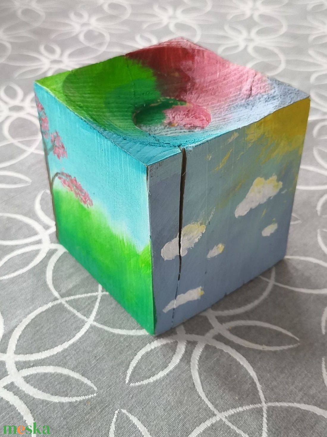 Emlékekből Mécsestartó  - esküvő - dekoráció - gyertya & gyertyatartó - Meska.hu