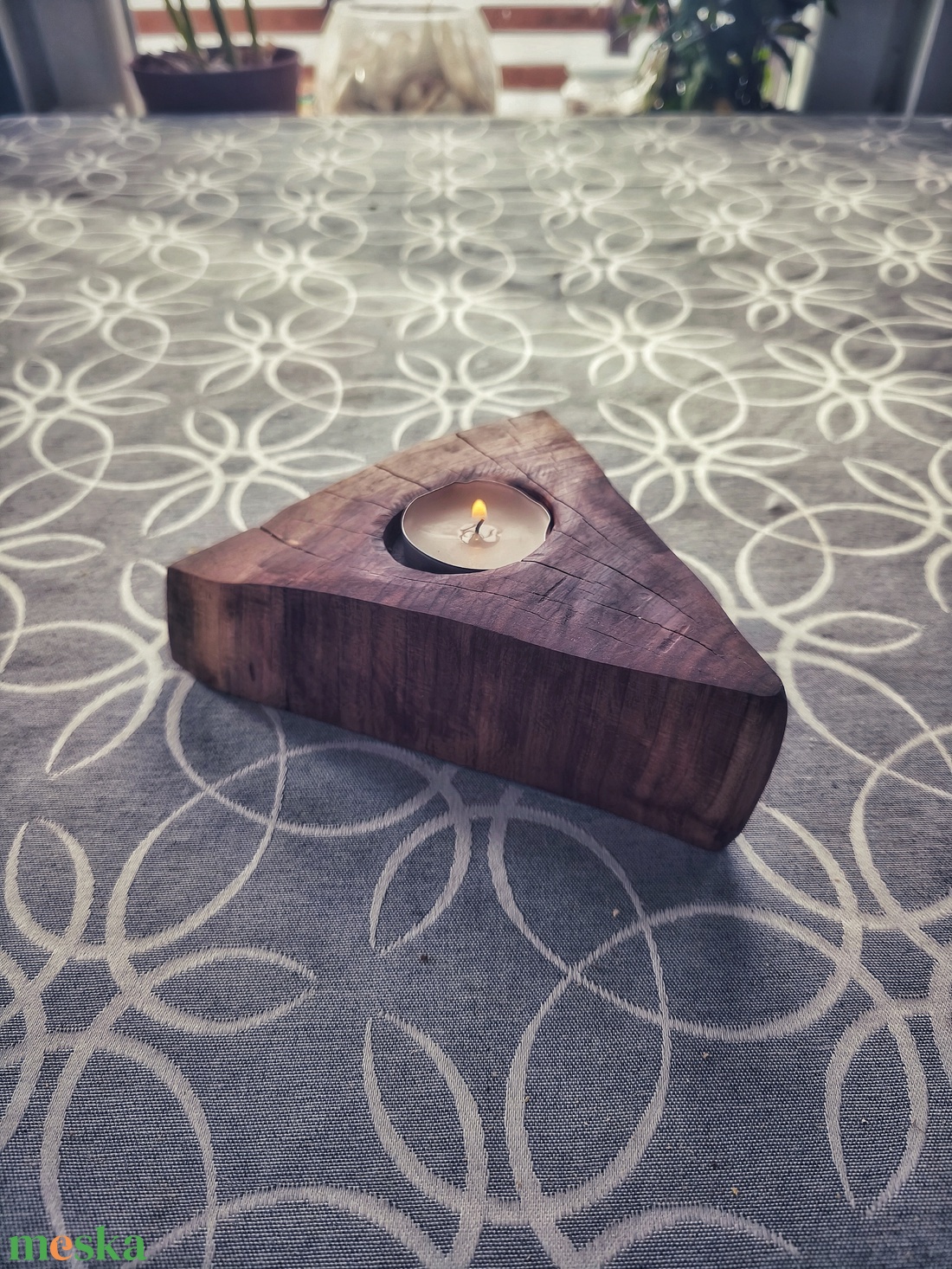 Egy szelet mécsestartó  - otthon & életmód - gyertya, illat, aroma - mécses és mécsestartó - Meska.hu